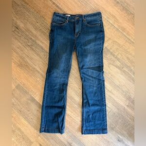 Vigoss Women's Boot Cut Jeans - Dark Blue